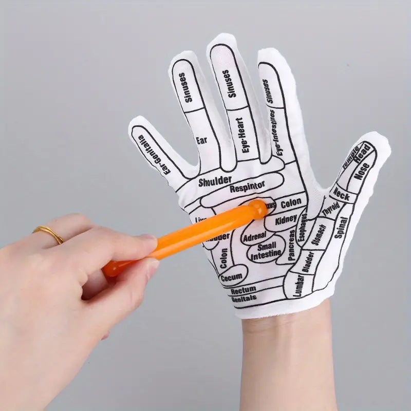 Acupressure Reflexology Massage Gloves