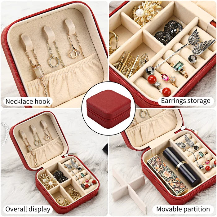 Cute Jewellery Organizer Box- Travel & Purse Friendly