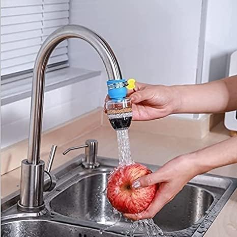 JUVIO Multi-Layer Activated Carbon Water Faucet Filter