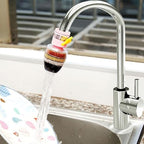 JUVIO Multi-Layer Activated Carbon Water Faucet Filter
