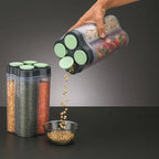 Airtight Transparent 4 Section Container 2500ml