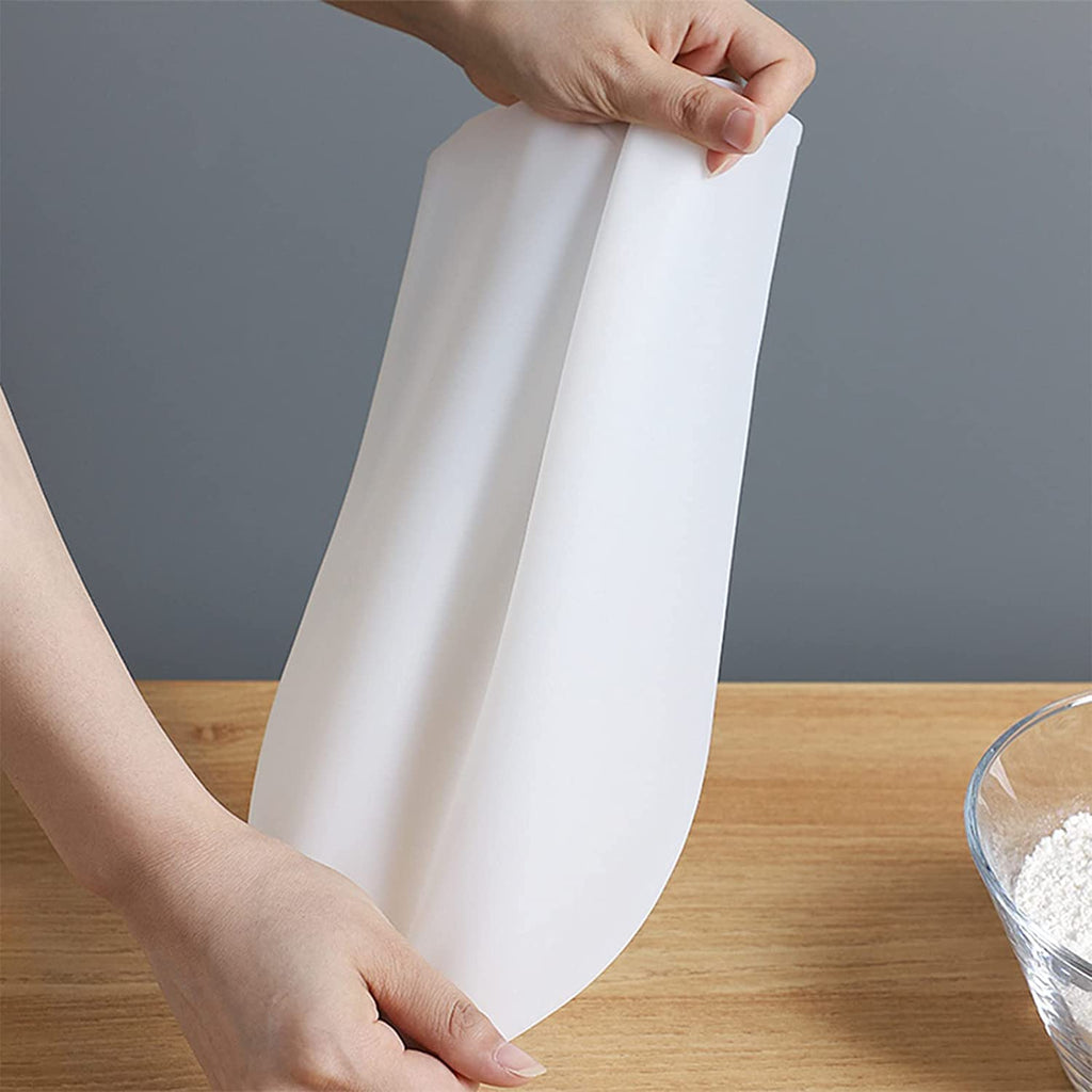 JUVIO Silicone Atta Kneading & Dough Mixing Bag – Non-Toxic, Easy to Use for Roti, Pizza & Bread