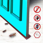JUVIO PVC Door Guard Bottom Seal Strip – 39 Inch | Gap Filler for Doors, Noise Reduction, Dust-Proof, AC Cooling Enhancer
