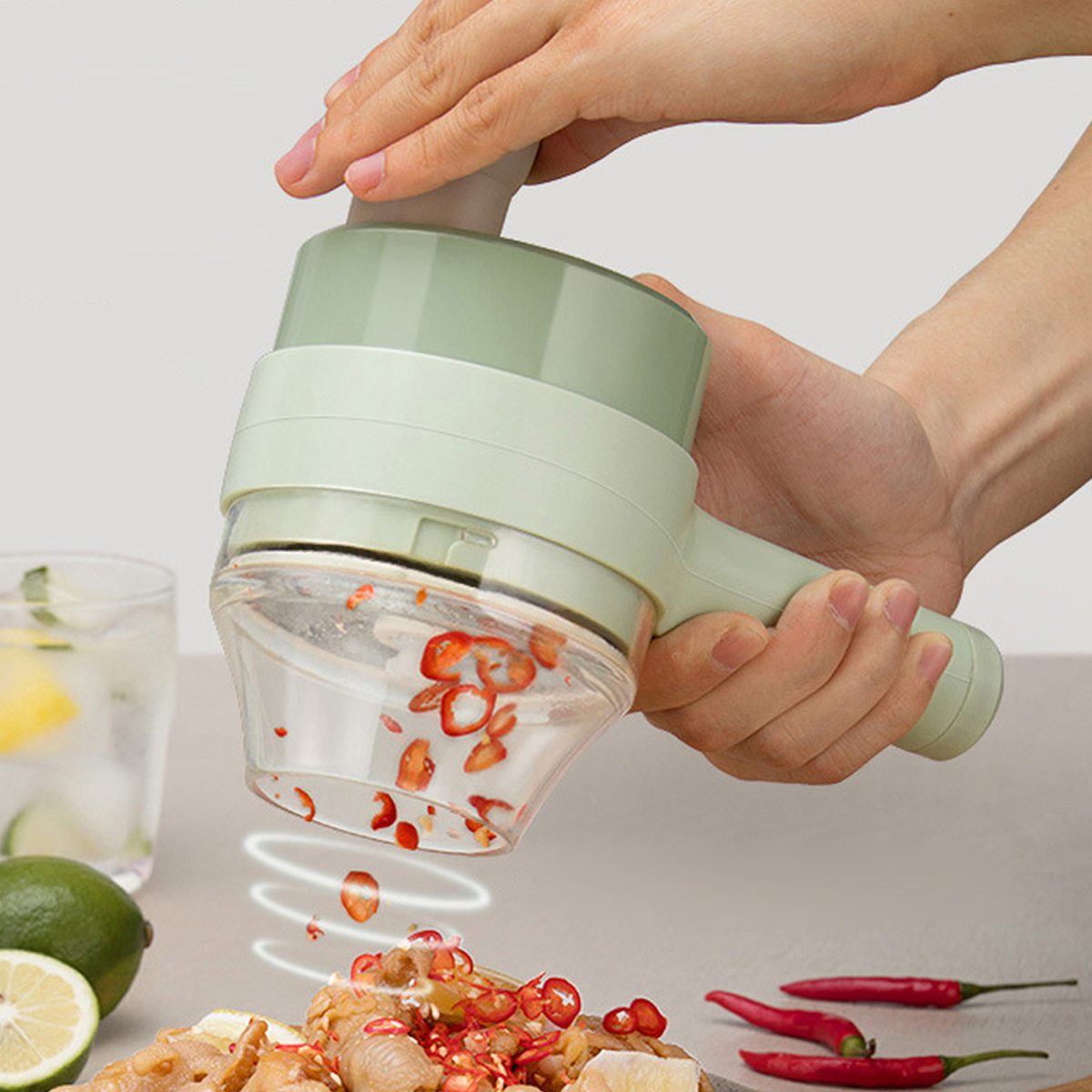 Versatile Electric Slicer and Chopper