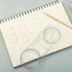 Multifunctional Geometric Ruler - All in one (Buy 1 Get 1 Free) .f