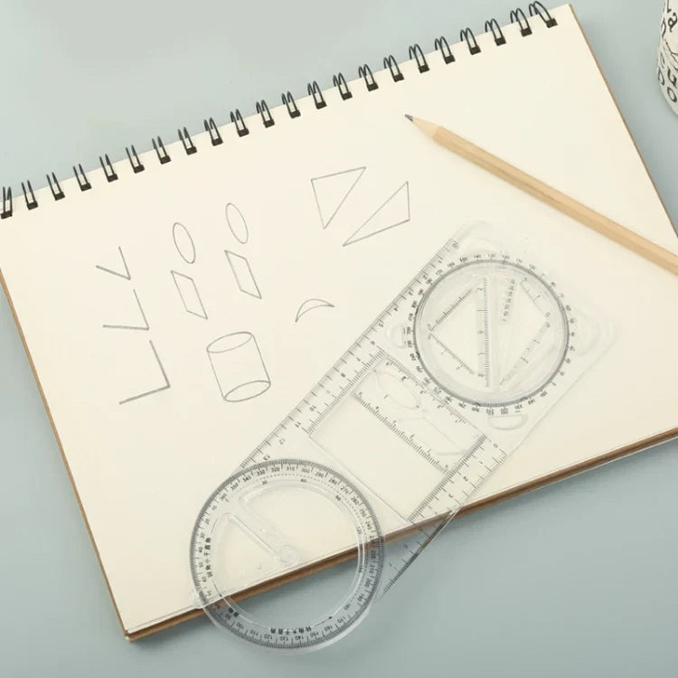 Multifunctional Geometric Ruler - All in one (Buy 1 Get 1 Free) .f