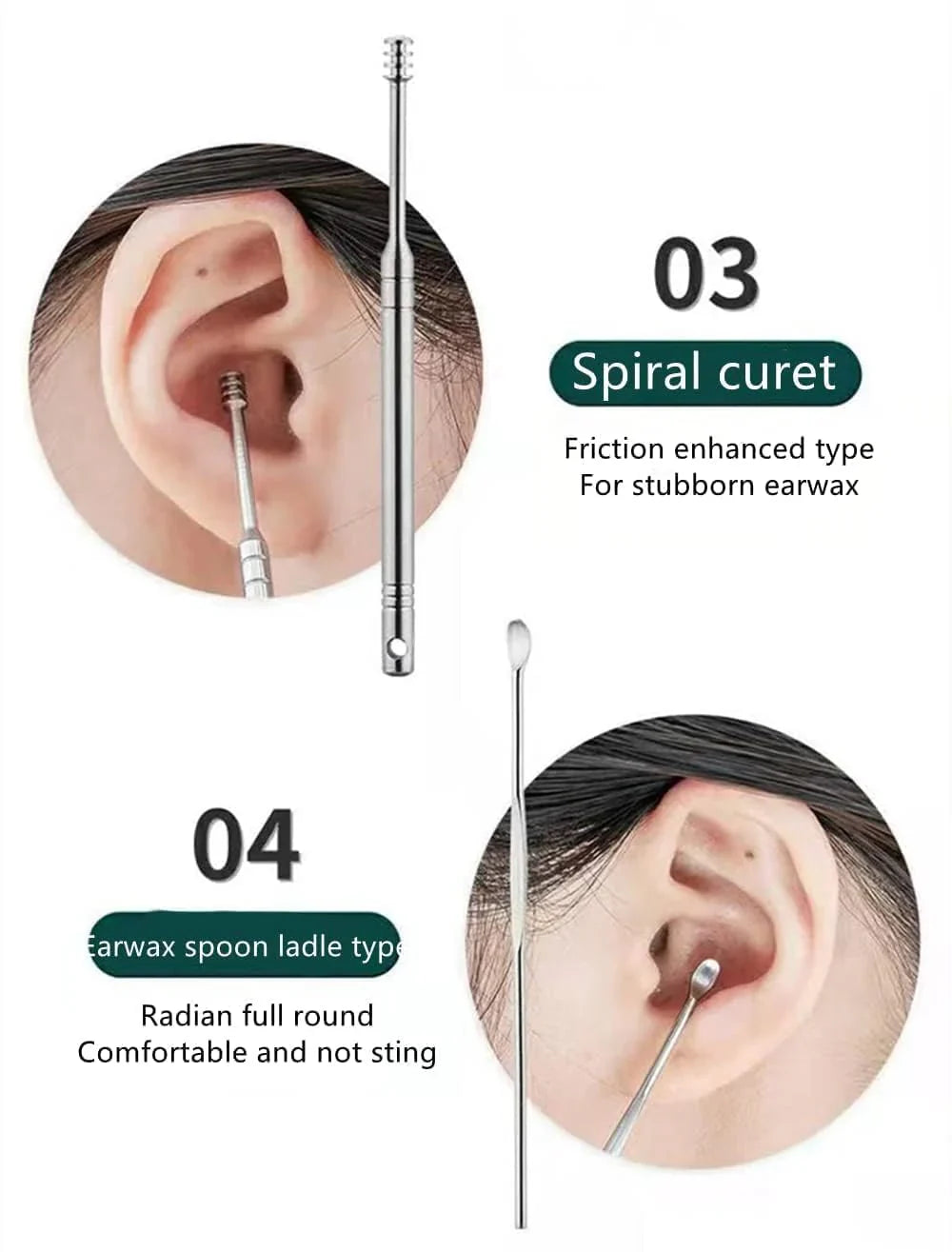 ClearEar™ - Ear Wax Removal Kit (6-Piece Set) 🌿👂.g