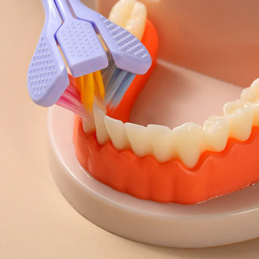 360° Triple Clean  3-Sided Toothbrush 🦷