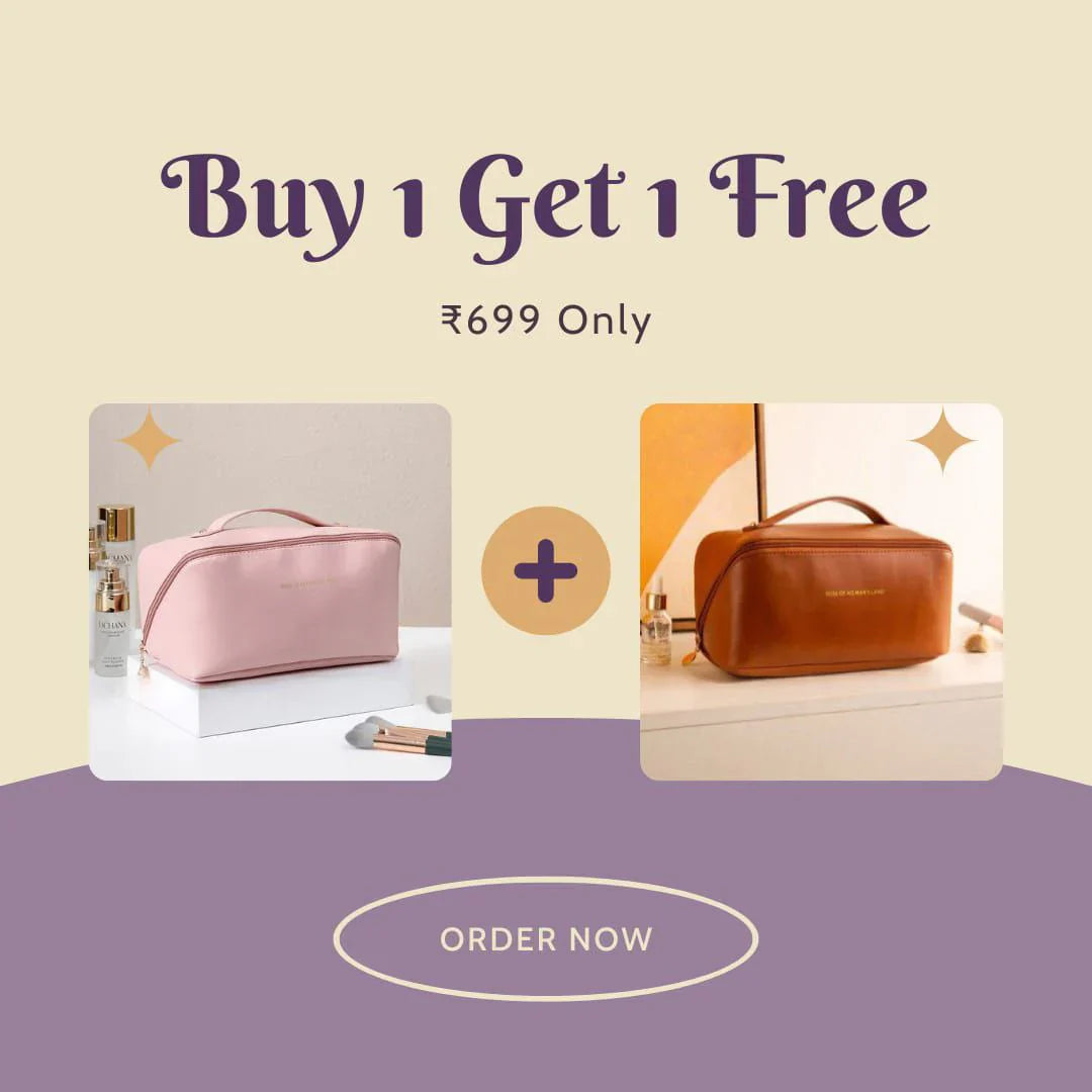 MAKEUP TRAVEL BAG - (Buy 1 Get 1 Free) 😍.g